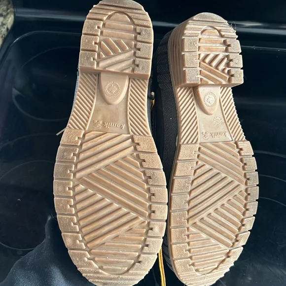 Kamik Evelyn size 10 Winter Boots in Dark Brown Like New - Picture 4 of 6